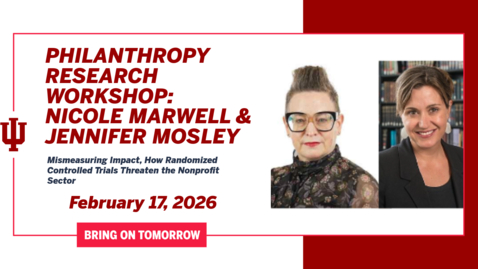 Thumbnail for Nicole Marwell &amp; Jennifer Mosley - MisMeasuring Impact