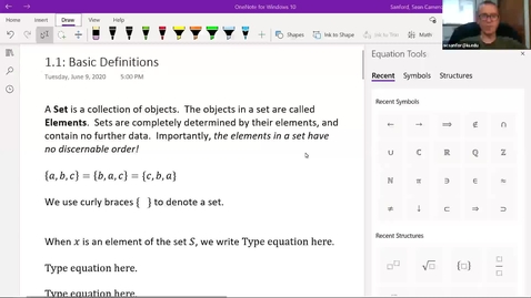 Thumbnail for entry S&amp;P 1.1-pt1:  What is a Set?