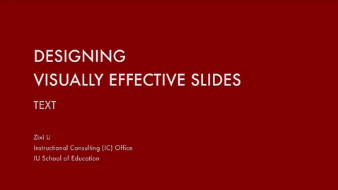 Thumbnail for _Visually Effective Slides 2: Text