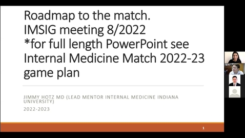 Thumbnail for IMSIG Residency Panel 2022