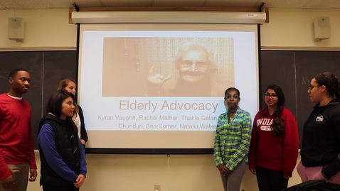 Thumbnail for entry Elderly Advocacy Group
