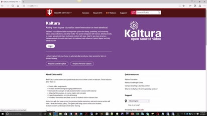 Kaltura login hot sale