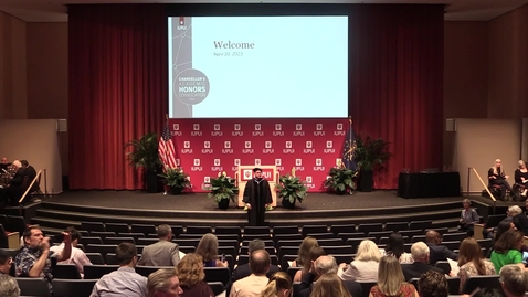 Thumbnail for 2023 IUPUI Chancellor's Academic Honors Convocation