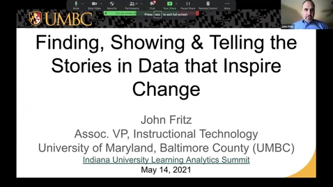 Thumbnail for entry Finding, Showing &amp; Telling the Stories in Data That Inspire Change