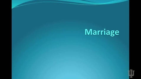 Thumbnail for entry Marriage