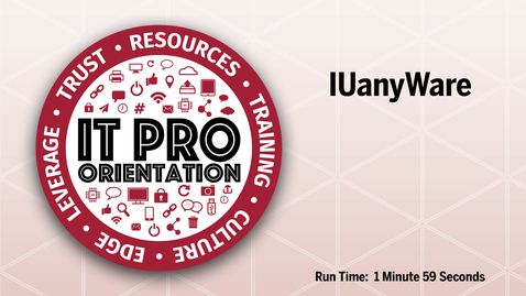 Thumbnail for IUanyWare