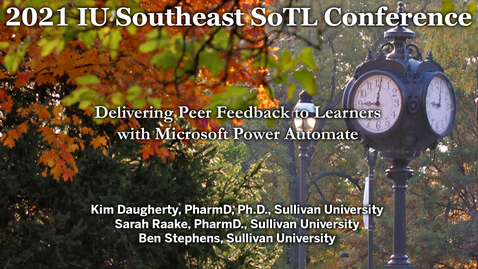 Thumbnail for Delivering Peer Feedback to Learners with Microsoft Power Automate