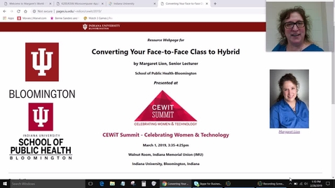 Thumbnail for entry CEWiT Summit 2019 Workshop Welcome