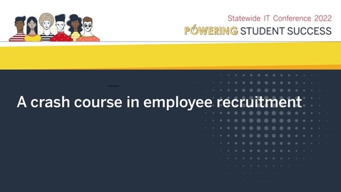 Thumbnail for A crash course in employee recruitment