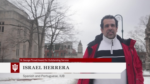 Thumbnail for 2021 W. George Pinnell Award for Outstanding Service - Israel Herrera