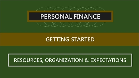 Thumbnail for F152 01-3 Course Resources, Organization &amp; Expectations