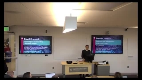 Thumbnail for Organizing and Understanding Large-Scale Imagery with Computer Vision -  David Crandall