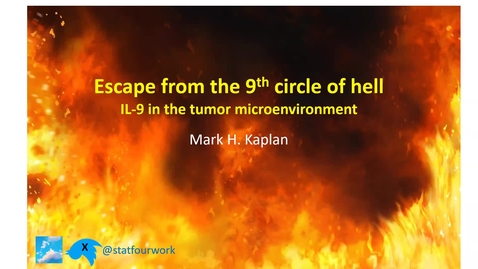 Thumbnail for IUSCCC Seminar 2/13/2025: &quot;Escape from the 9th circle of hell: IL-9 in tumor immunity&quot; Mark Kaplan, PhD