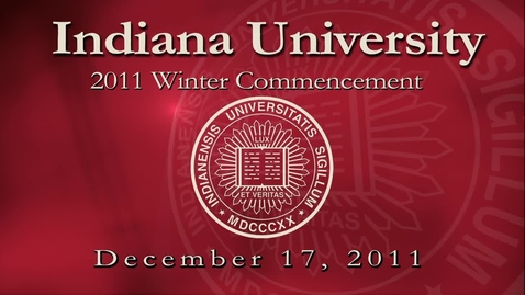 Thumbnail for 2011 Winter Commencement