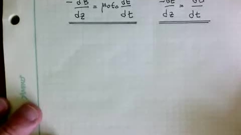 Thumbnail for Solution To Maxwell's Equations 2