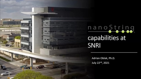 Thumbnail for SNRI Summer Cores Seminar Series: Adrian Oblak