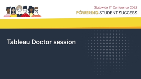 Thumbnail for entry Tableau Doctor session