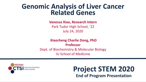 Thumbnail for Vanessa Xiao Mentor Presentation