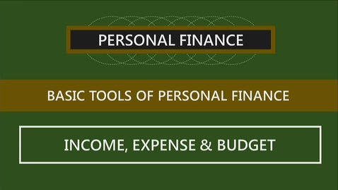 Thumbnail for entry F251 02-2 Income, Expenses &amp; Budgets