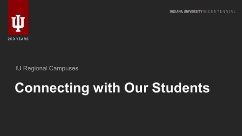Thumbnail for Communicating With Students