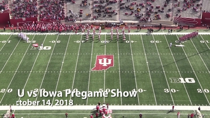 2018 10 13 Vs Iowa Pregame Homecoming Indiana University
