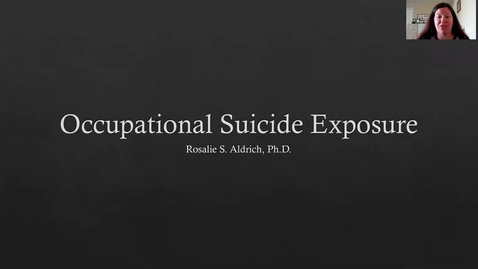 Thumbnail for Relationship of Suicide Exposure with Depression, Anxiety, and Post-traumatic Stress Disorder Across Three Occupational Groups
