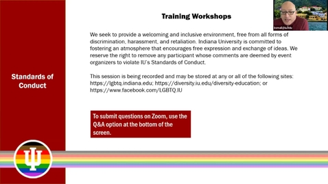 Thumbnail for entry Training Workshop: Social Justice 101, 3/16/2021