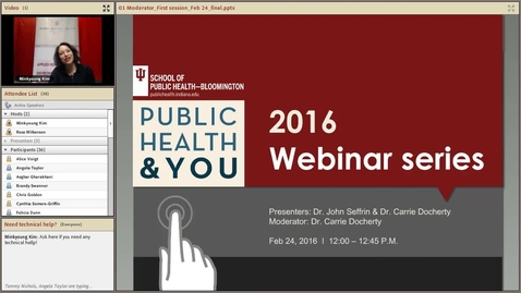 Thumbnail for entry School of Public Health Webinar Series_1
