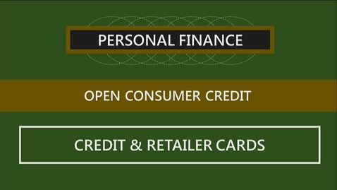 Thumbnail for F260 05-2 Credit &amp; Retailer Cards