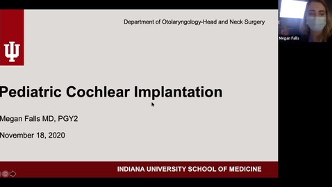 Thumbnail for entry 11.18.2020 Department of Otolaryngology Grand Rounds