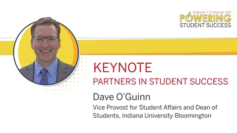 Thumbnail for Opening Keynote: Dave O'Guinn
