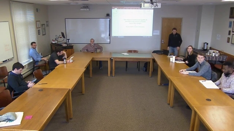 Thumbnail for 03/25/2019 Colloquium Series - Michael Alexeev: “The Impact of Institutional Quality on Manufacturing Sectors in Russia: Panel Data Analysis”