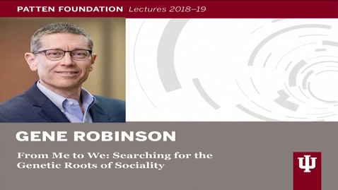 Thumbnail for Patten Lecture: Gene Robinson