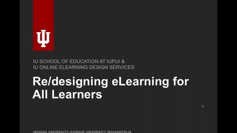 Thumbnail for entry Tips for Designing with Accessibility and UDL in Mind