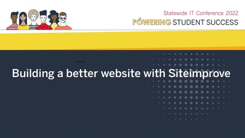 Thumbnail for Building a better website with Siteimprove