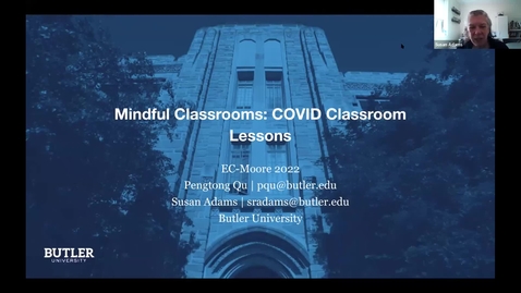Thumbnail for entry Mindful Classroom: COVID Classroom Lessons (TED-like Talk)