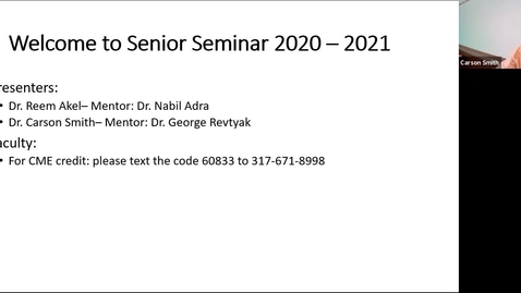 Thumbnail for Senior Seminar 03/22/21 (1)