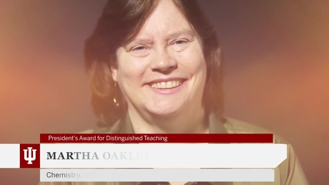 Thumbnail for 2020 President’s Award for Distinguished Teaching - Martha Oakley