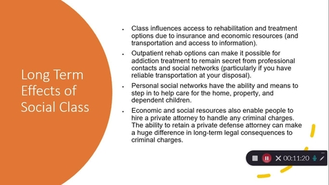 Thumbnail for Long Term Effects of Social Class