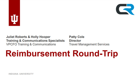 Thumbnail for Reimbursement Round-Trip