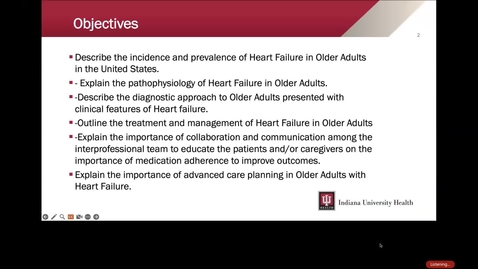 Thumbnail for entry 2023-09-20_Anna Pendrey_Heart Failure in Older Adults