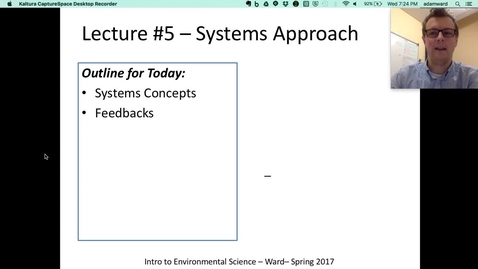 Thumbnail for entry Lecture 5 - Part 1