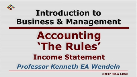 Thumbnail for W200 10-3 Income Statement