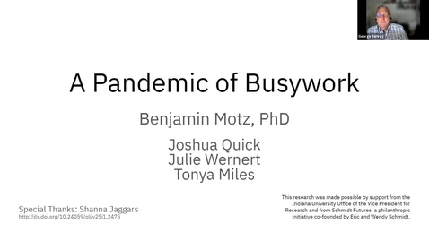 Thumbnail for entry A Pandemic of Busywork