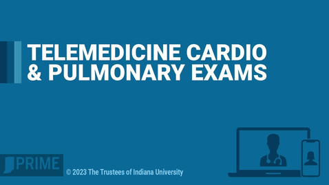 Thumbnail for Cardio+Pulmonary Exam