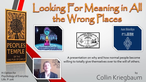 Thumbnail for Honors Presentation Collin Kriegbaum