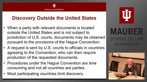 Thumbnail for 2018.02.05.1630 - 13360 B785 Patent Trial Practice - Class session.mp4