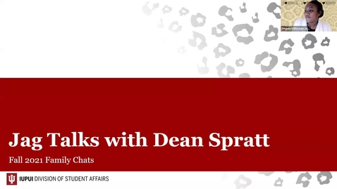 Thumbnail for entry Family Chat: Jag Talks with Dean Spratt 11/9/2021