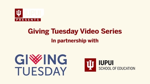 Thumbnail for Giving Tuesday Video Series - Iesha Wilson
