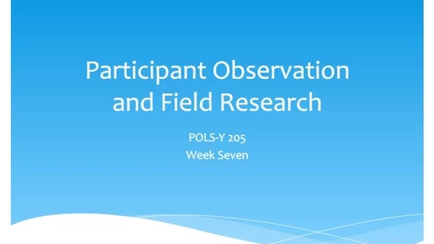 Thumbnail for Research Design and Methods